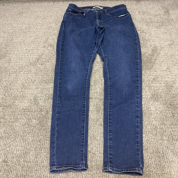 Levi’s Jeans Curvy Skinny Blue Pockets Women’s Size 30 - Picture 1 of 15
